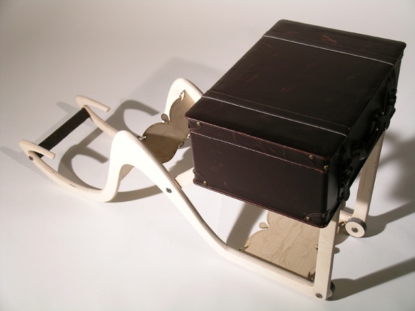 a chair for audrey hepburn:a chair designed to accomodate the multiple aspects of Audrey Hepburn's lifestyle as an entertainer, model, and humanitarian